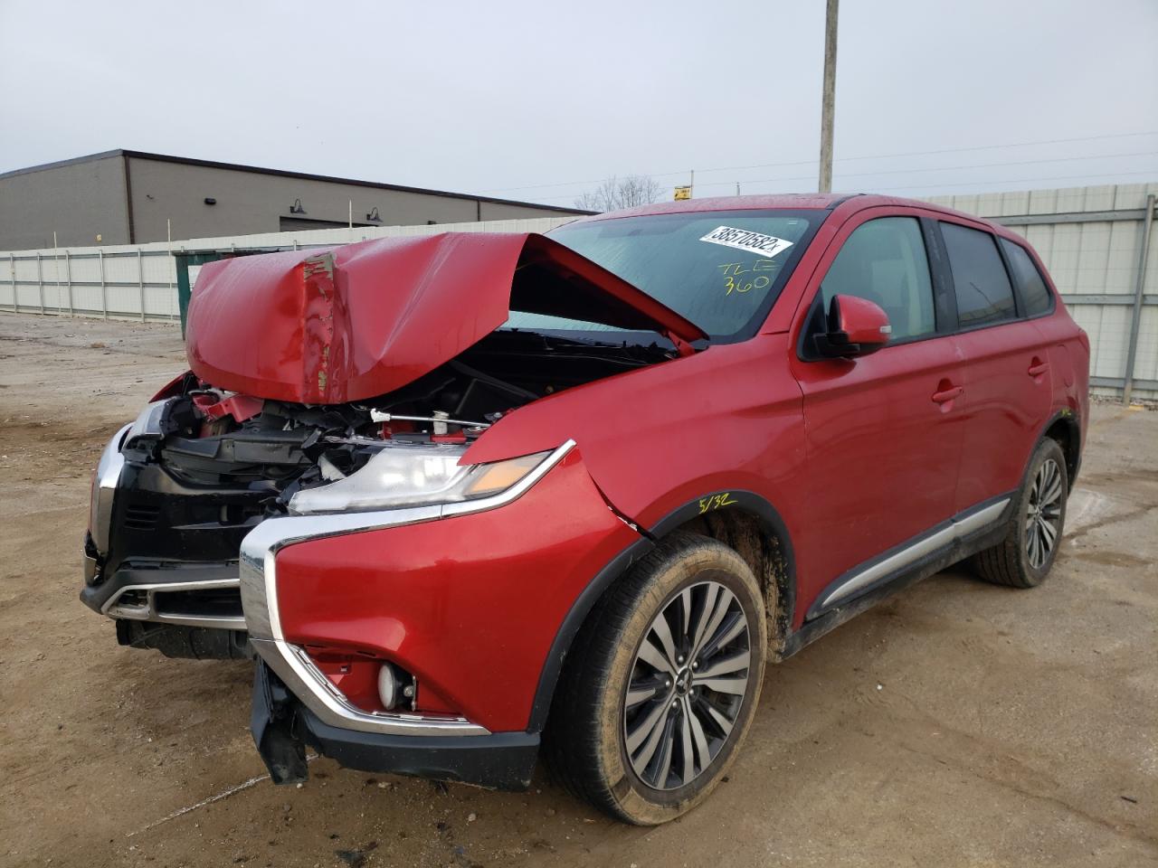 Photo 2 from auction – 2019 MITSUBISHI OUTLANDER with VIN JA4AZ3A35KZ055413