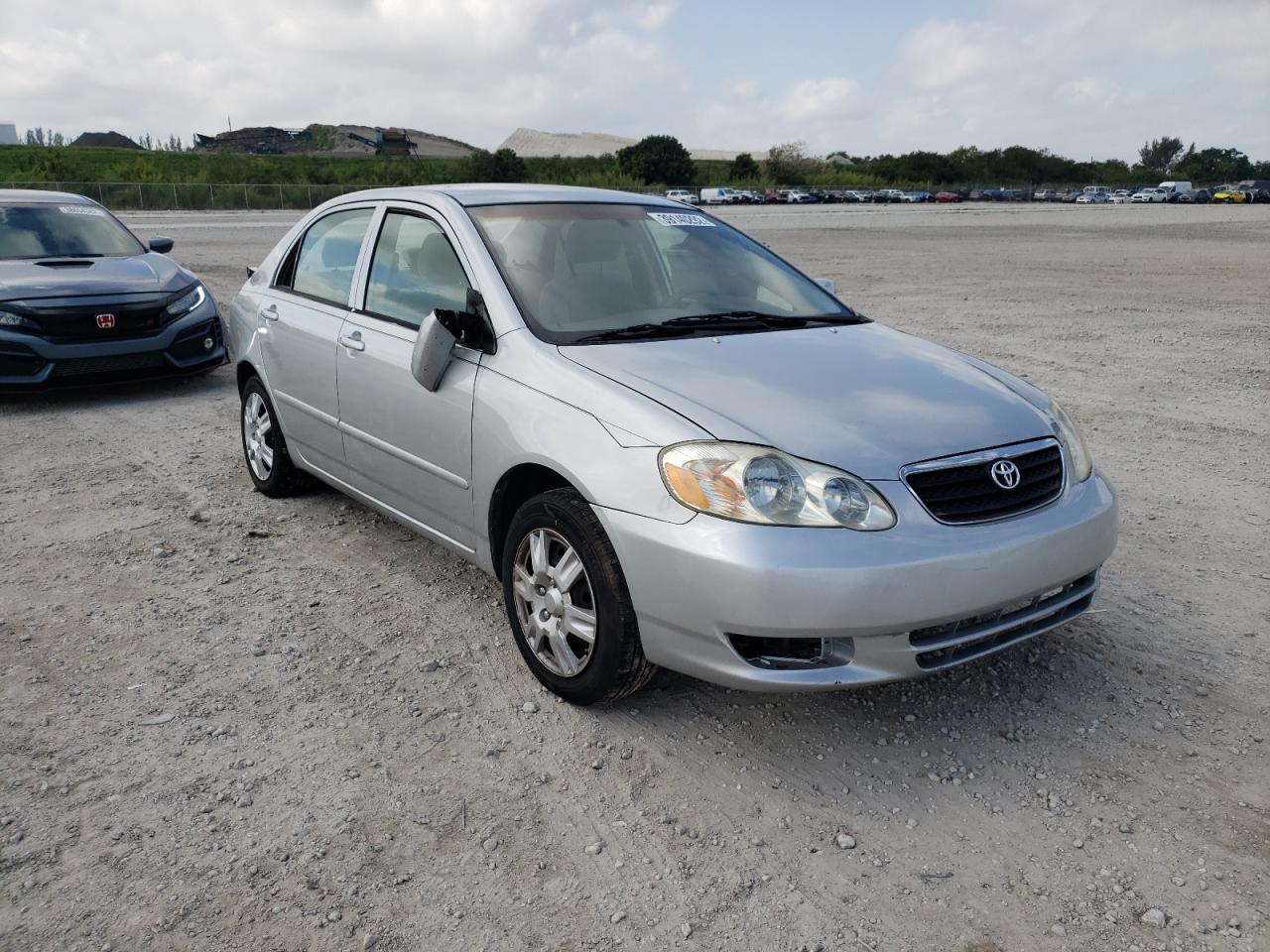 TOYOTA COROLLA CE 2005 with VIN 2T1BR32E75C427326 - Photo from auction