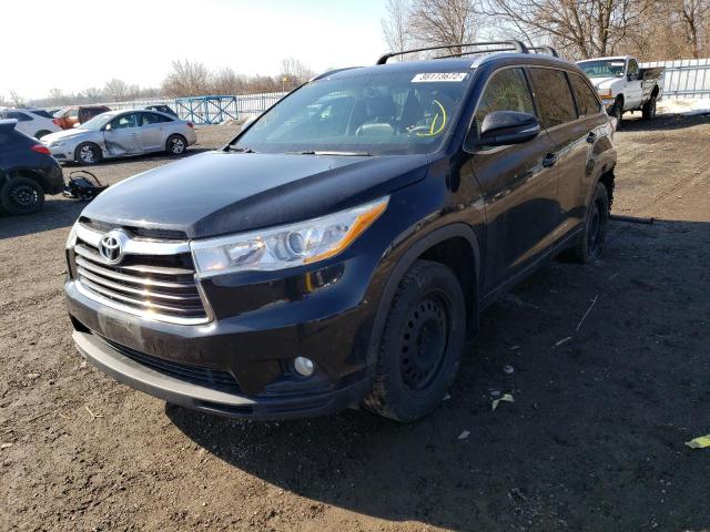 Photo 2 from auction – 2015 TOYOTA HIGHLANDER with VIN 5TDJKRFH2FS211349
