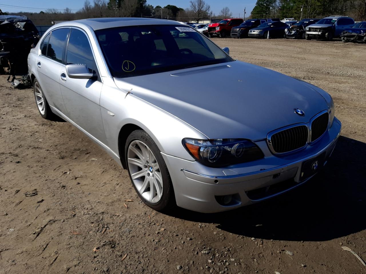 BMW 750 LI 2006 with VIN WBAHN83546DT38414 - Photo from auction
