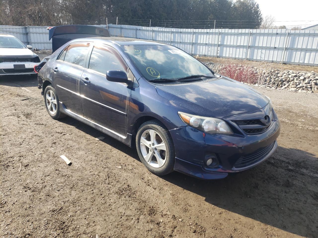 TOYOTA COROLLA BA 2012 with VIN 2T1BU4EE7CC814407 - Photo from auction