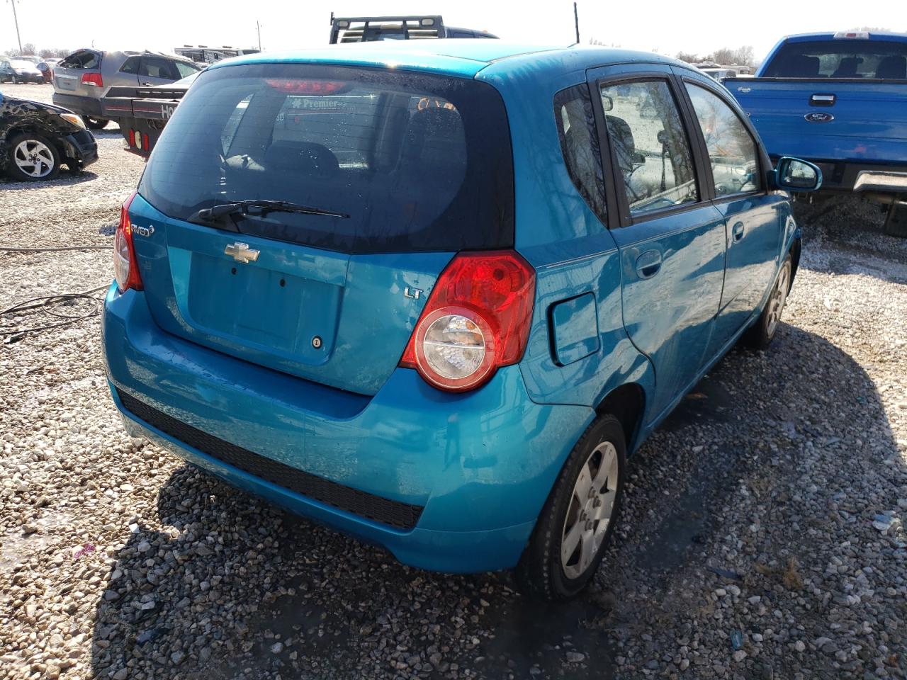 Photo 4 from auction – 2009 CHEVROLET AVEO LS with VIN KL1TD66E19B382698