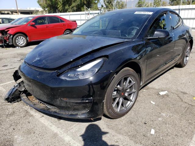 Photo 2 from auction – 2022 TESLA MODEL 3 with VIN 5YJ3E1EB0NF128665