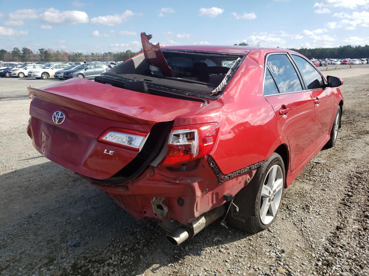 Photo 4 from auction – 2013 TOYOTA CAMRY L with VIN 4T1BF1FK7DU678115