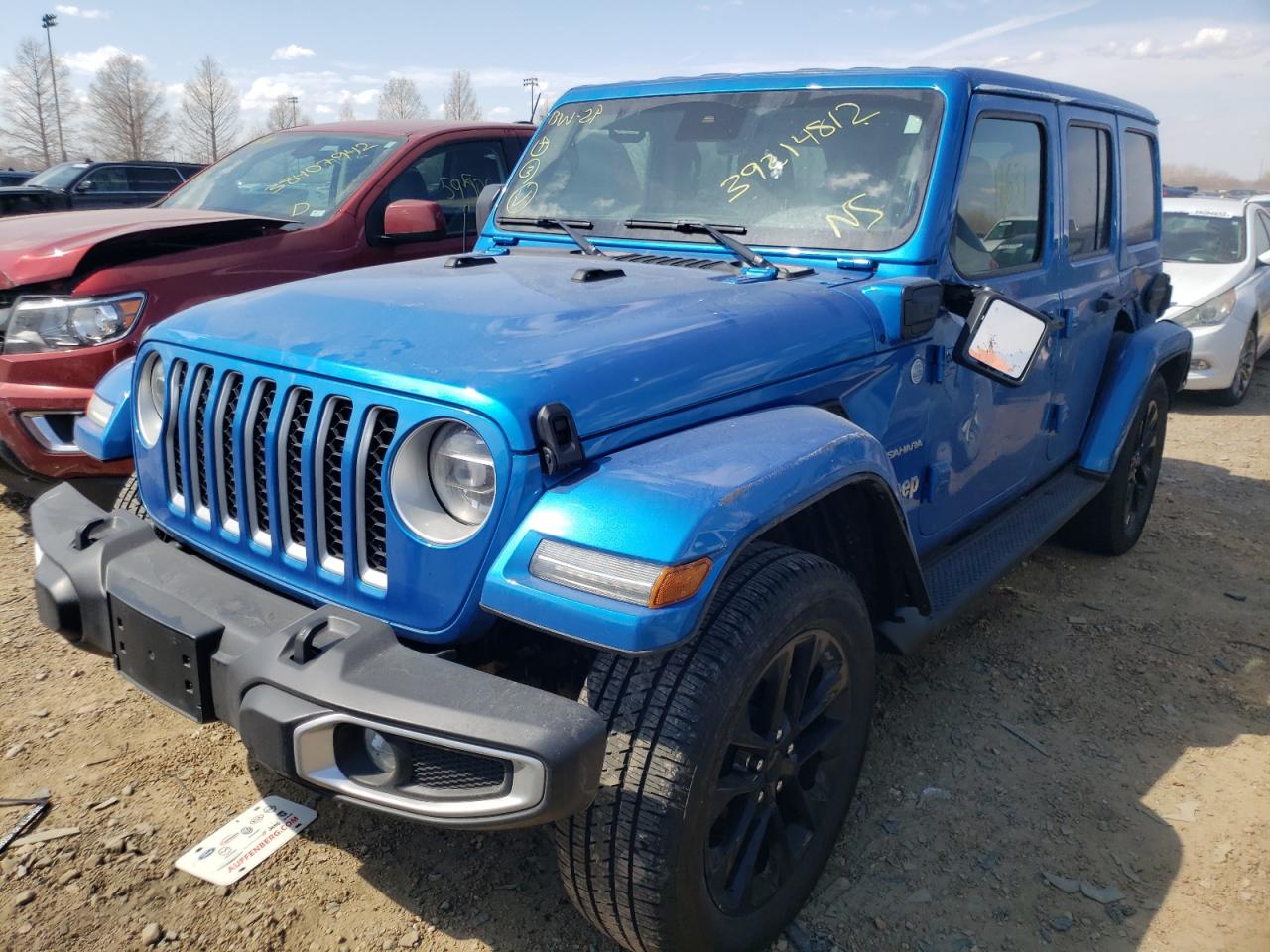 Photo 2 from auction – 2021 JEEP WRANGLER U with VIN 1C4JJXP65MW652958