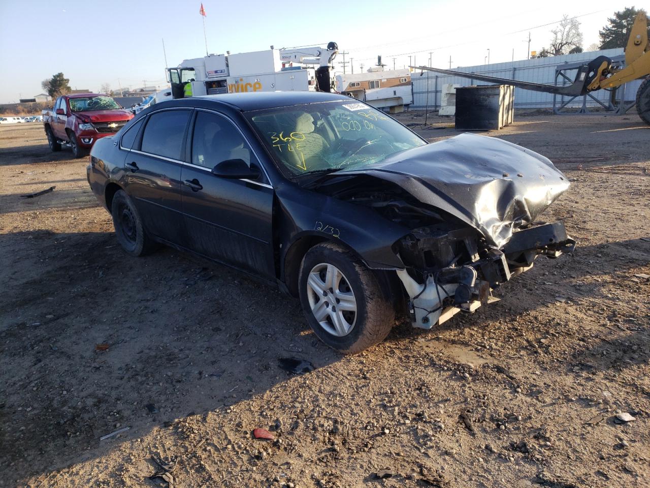 CHEVROLET IMPALA LS 2008 with VIN 2G1WB58K481235405 - Photo from auction