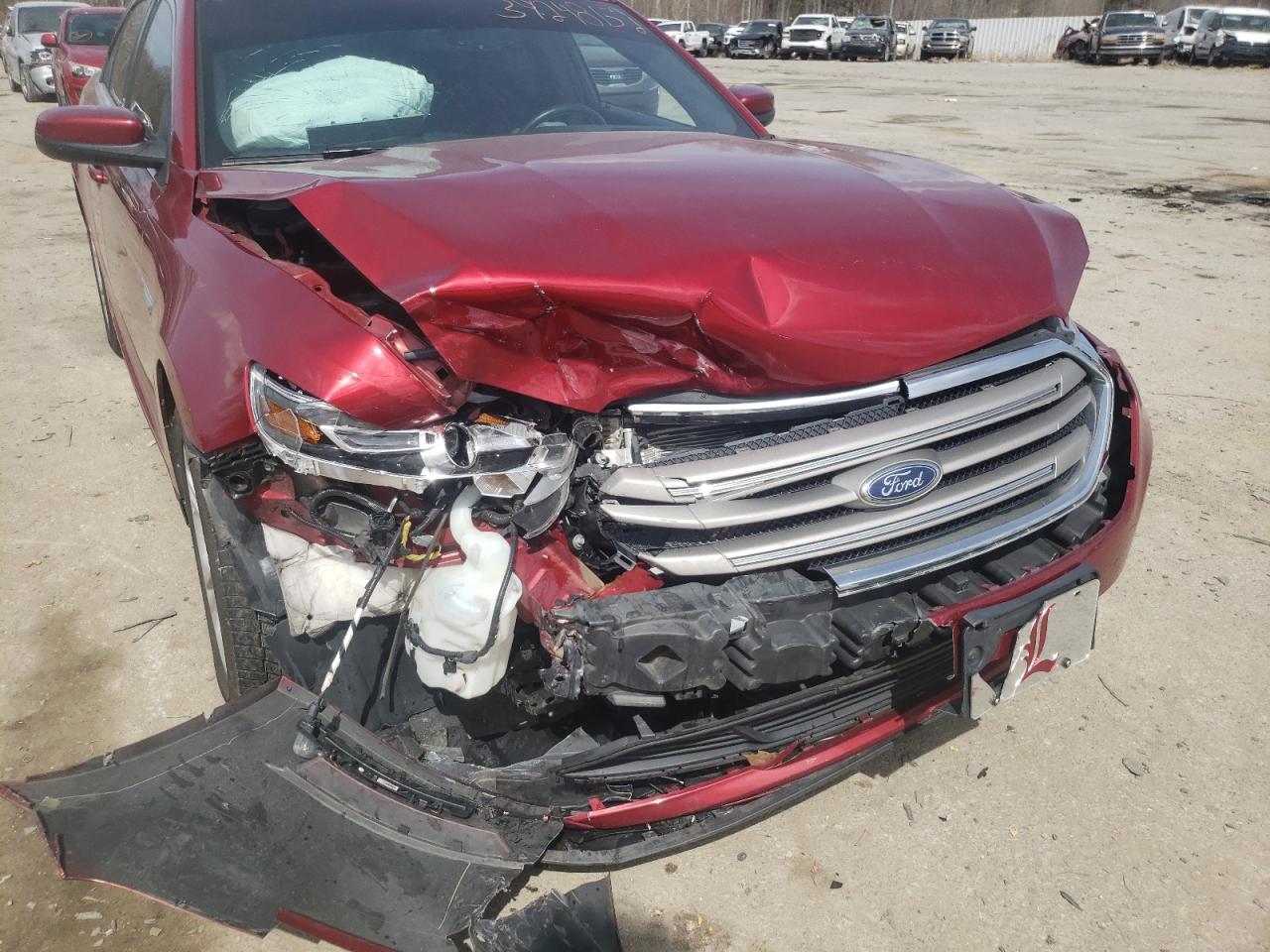 Photo 9 from auction – 2016 FORD TAURUS SEL with VIN 1FAHP2E84GG144313