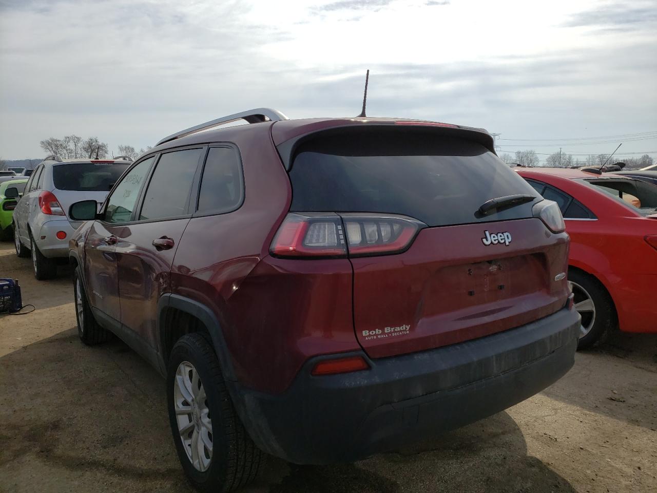 Photo 3 from auction – 2021 JEEP CHEROKEE L with VIN 1C4PJLCB1MD114355