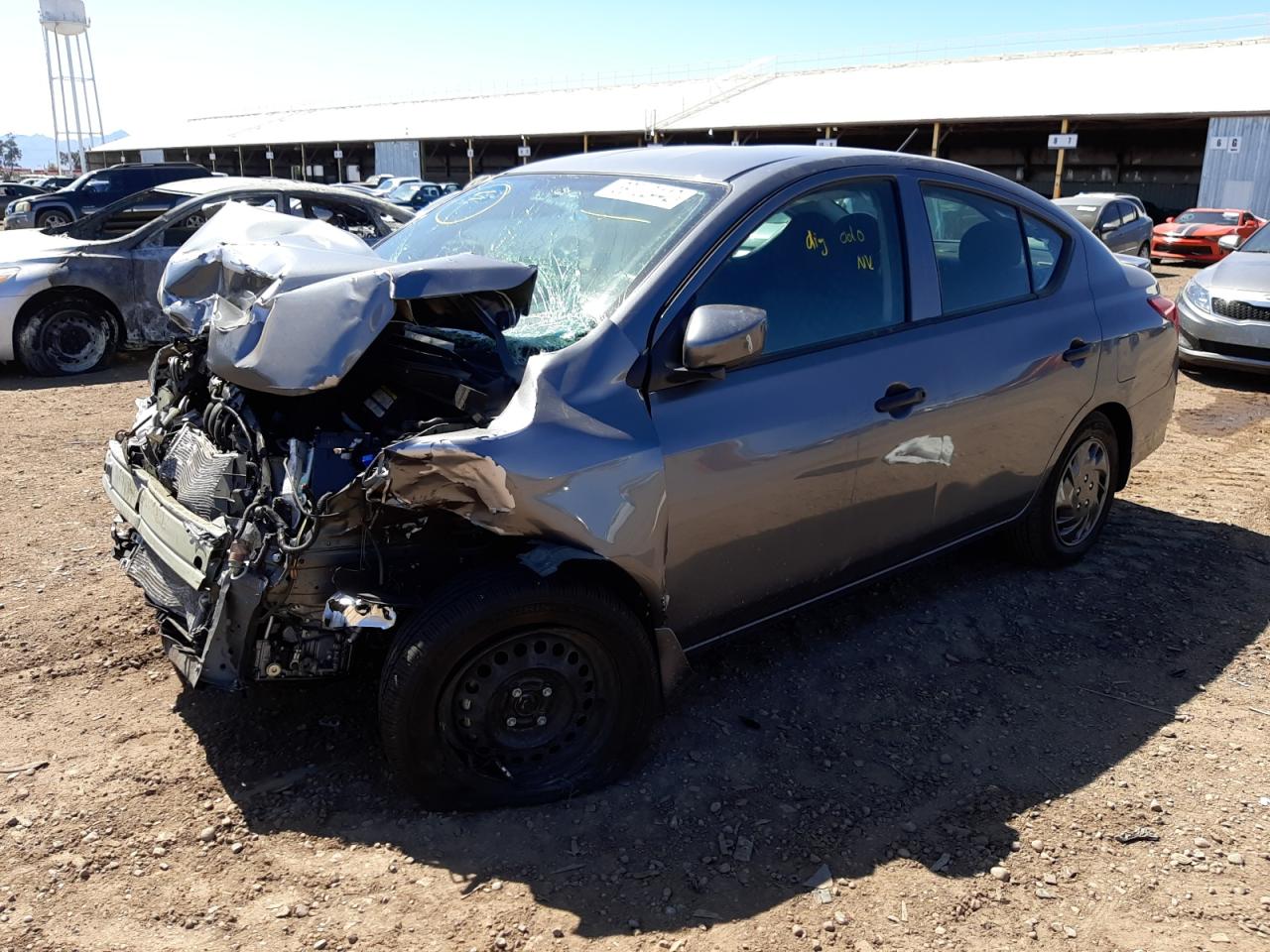 Photo 2 from auction – 2018 NISSAN VERSA S with VIN 3N1CN7AP6JL831092