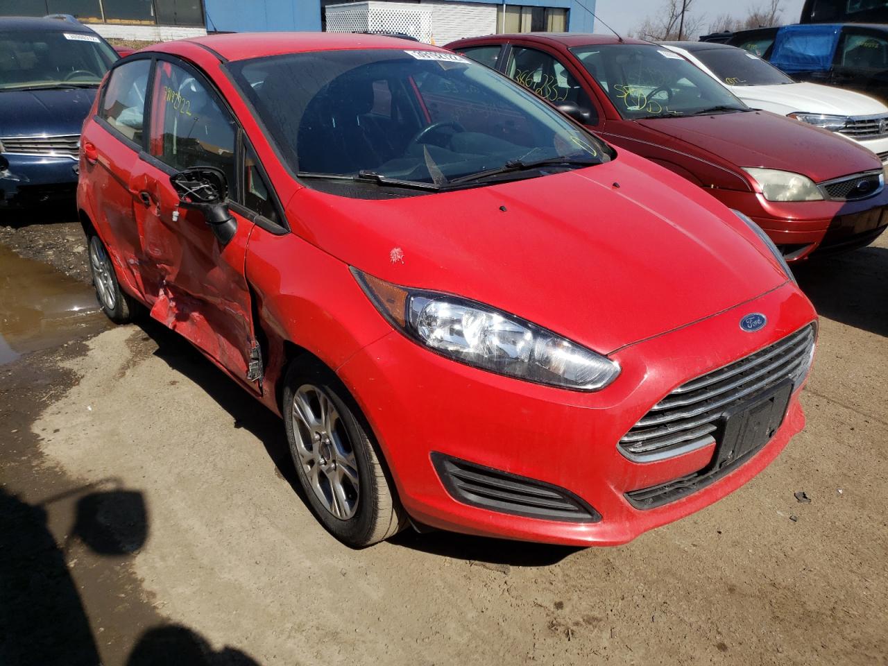 FORD FIESTA SE 2015 with VIN 3FADP4EJ2FM223934 - Photo from auction