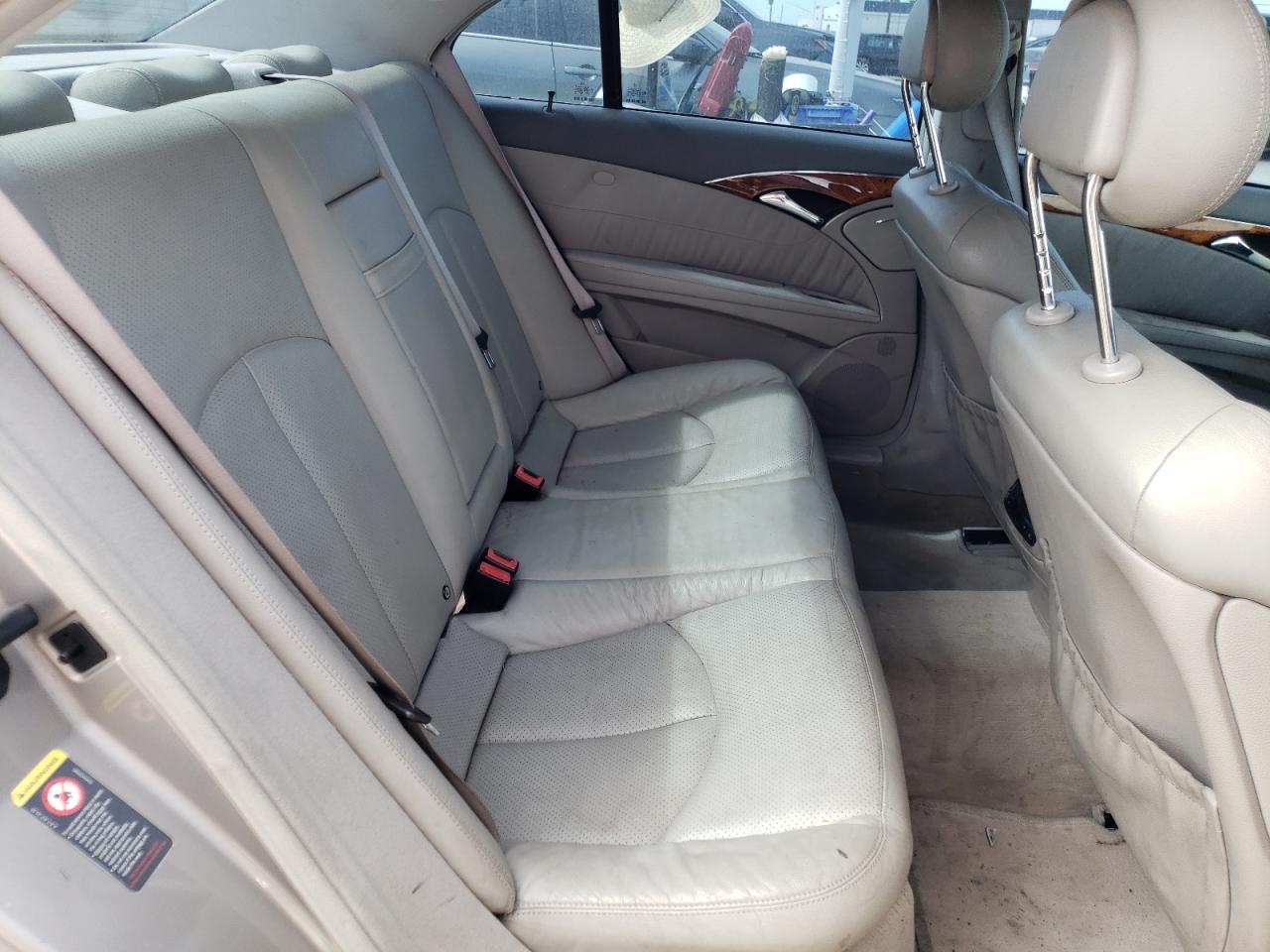 Photo 6 from auction – 2003 MERCEDES-BENZ E 500 with VIN WDBUF70J33A298414