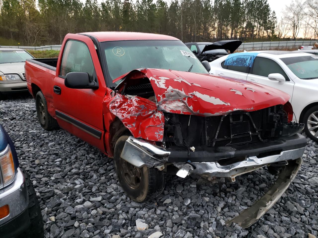 Photo 1 from auction – 2004 CHEVROLET SILVERADO with VIN 1GCEC14V84Z155731