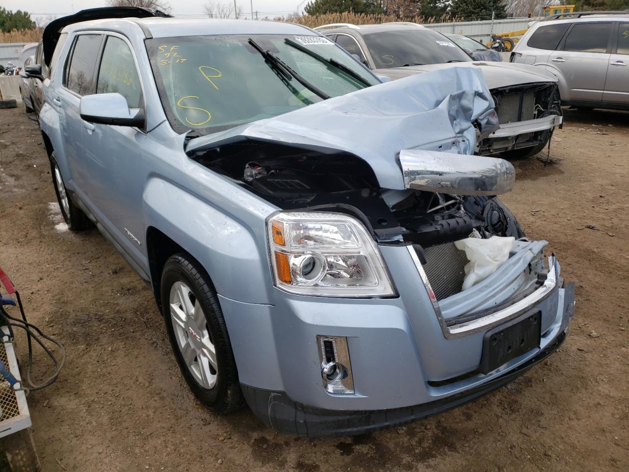 GMC TERRAIN SL 2014 with VIN 2GKALMEK8E6145139 - Photo from auction