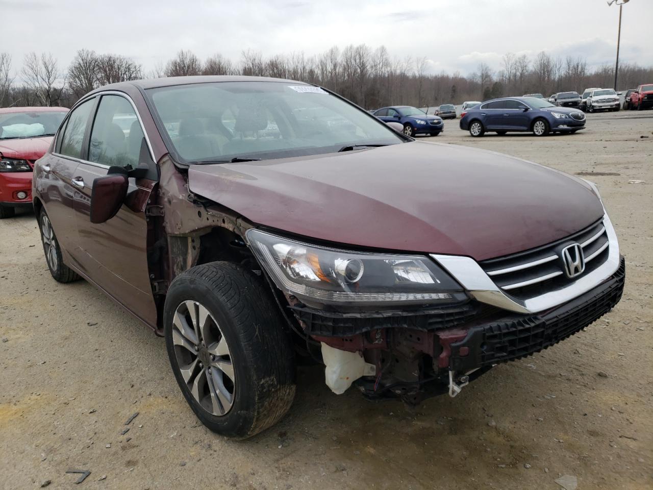 HONDA ACCORD LX 2014 with VIN 1HGCR2F37EA272290 - Photo from auction