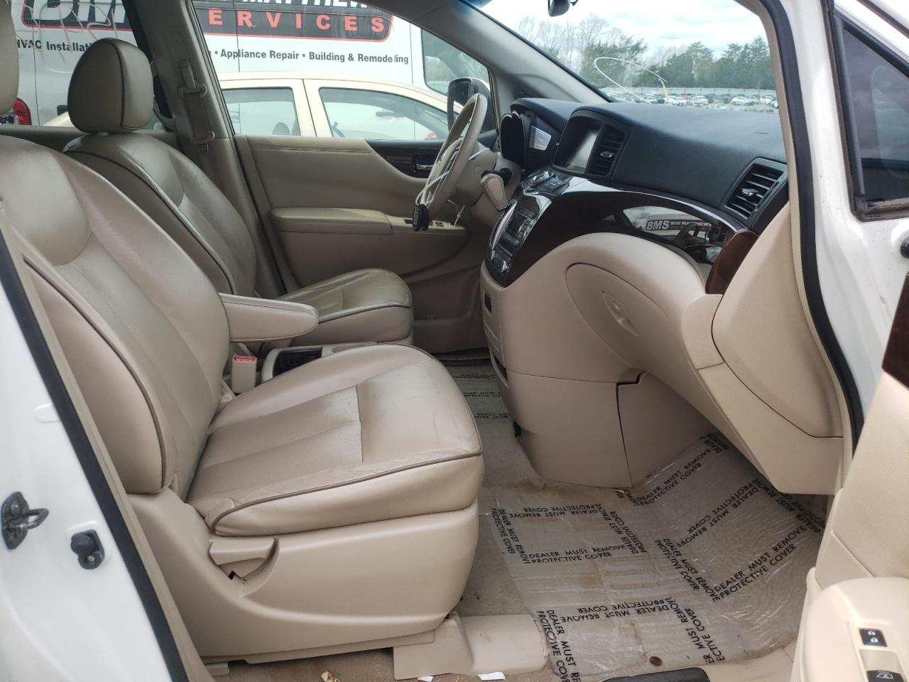Photo 5 from auction – 2012 NISSAN QUEST S with VIN JN8AE2KP4C9049251