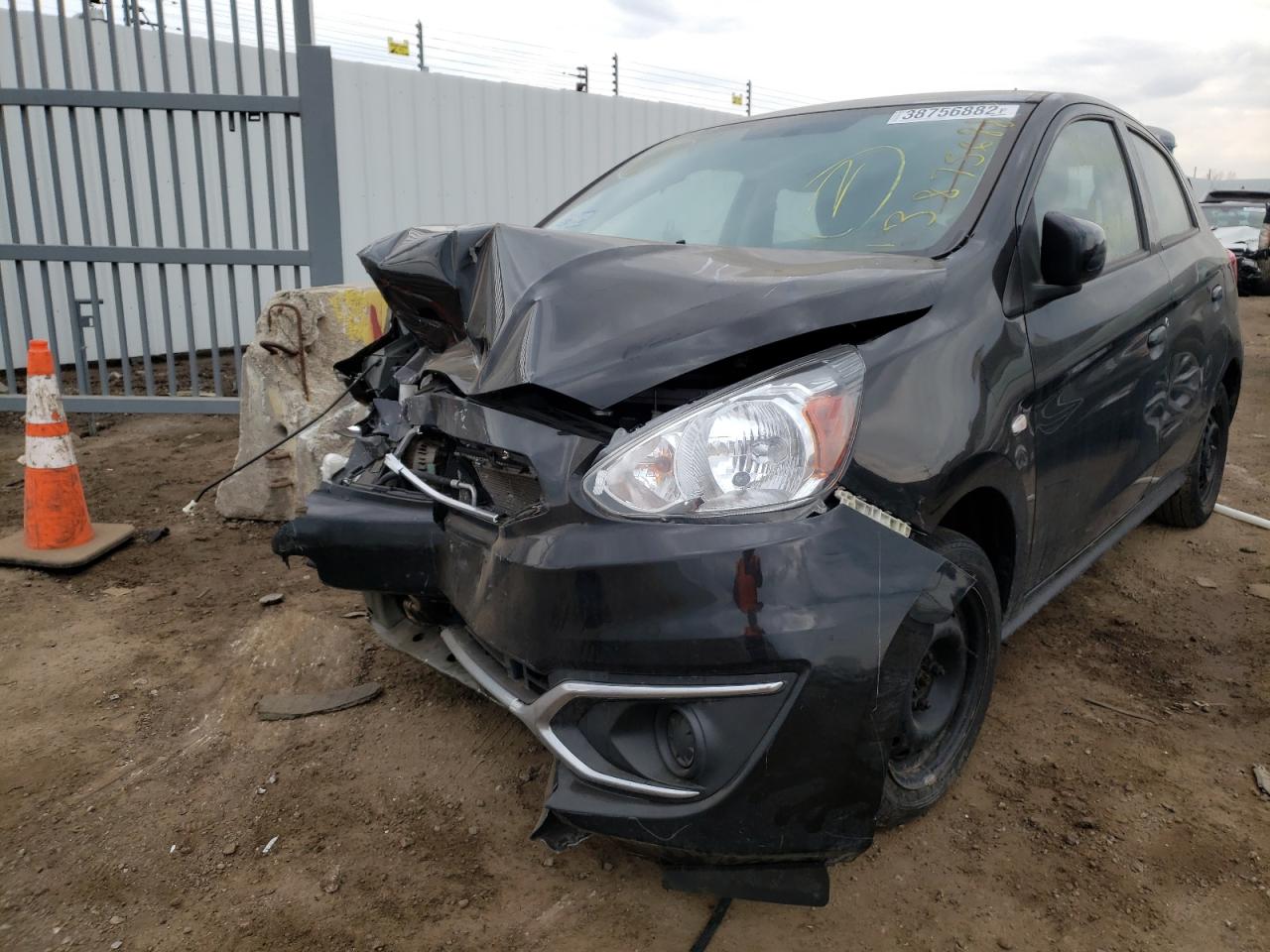 Photo 2 from auction – 2017 MITSUBISHI MIRAGE ES with VIN ML32A3HJ7HH016751