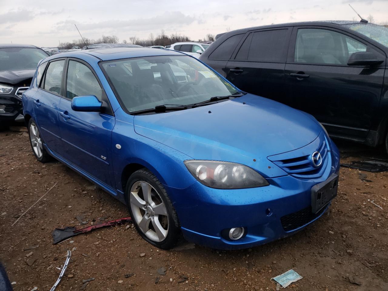 MAZDA 3 HATCHBAC 2004 with VIN JM1BK343541217603 - Photo from auction