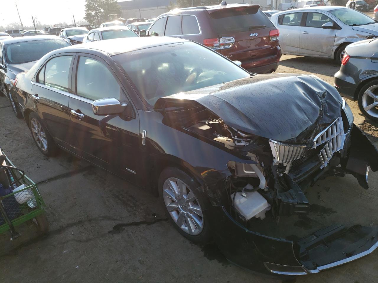 LINCOLN MKZ HYBRID 2011 with VIN 3LNDL2L32BR755319 - Photo from auction