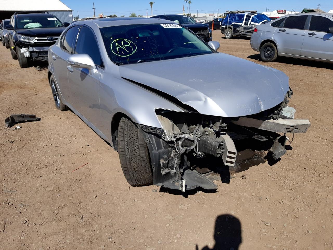 LEXUS IS 250 2009 with VIN JTHBK262295095070 - Photo from auction
