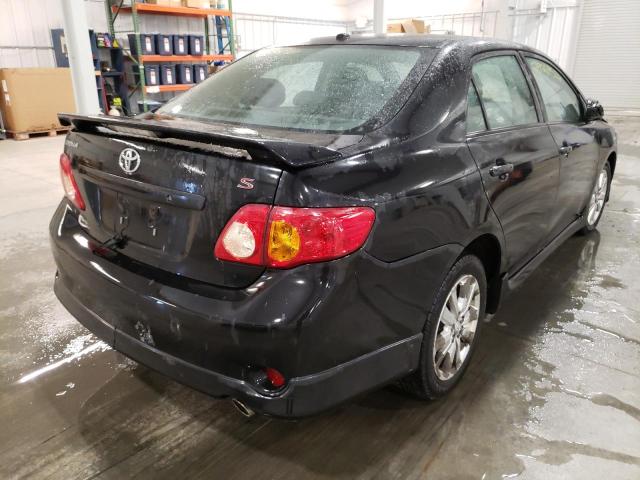 Photo 4 from auction – 2009 TOYOTA COROLLA BA with VIN 1NXBU40E49Z077021