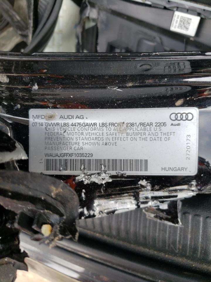 Photo 10 from auction – 2015 AUDI A3 PREMIUM with VIN WAUAJGFFXF1035229