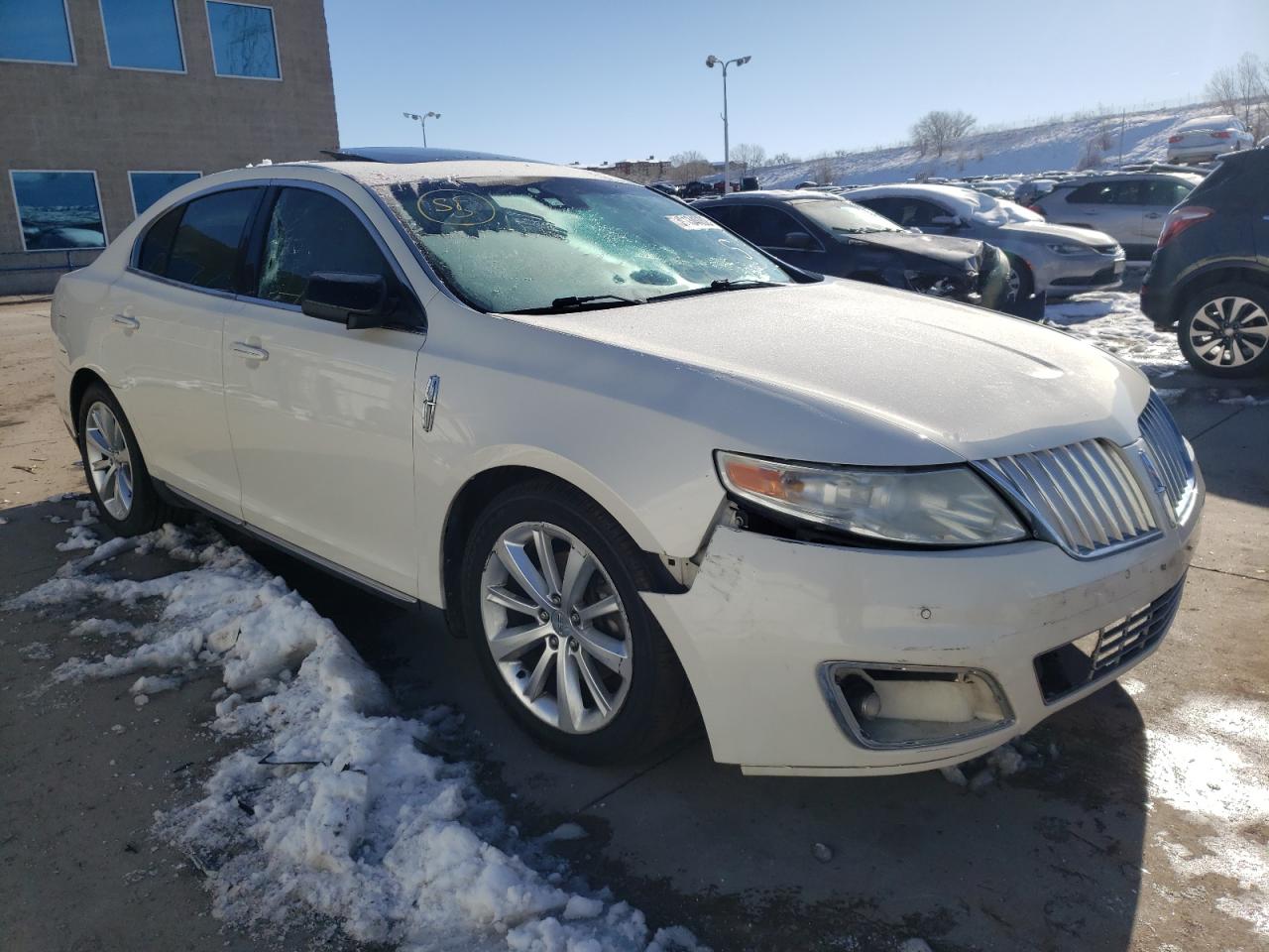 LINCOLN MKS 2009 with VIN 1LNHM93RX9G602345 - Photo from auction