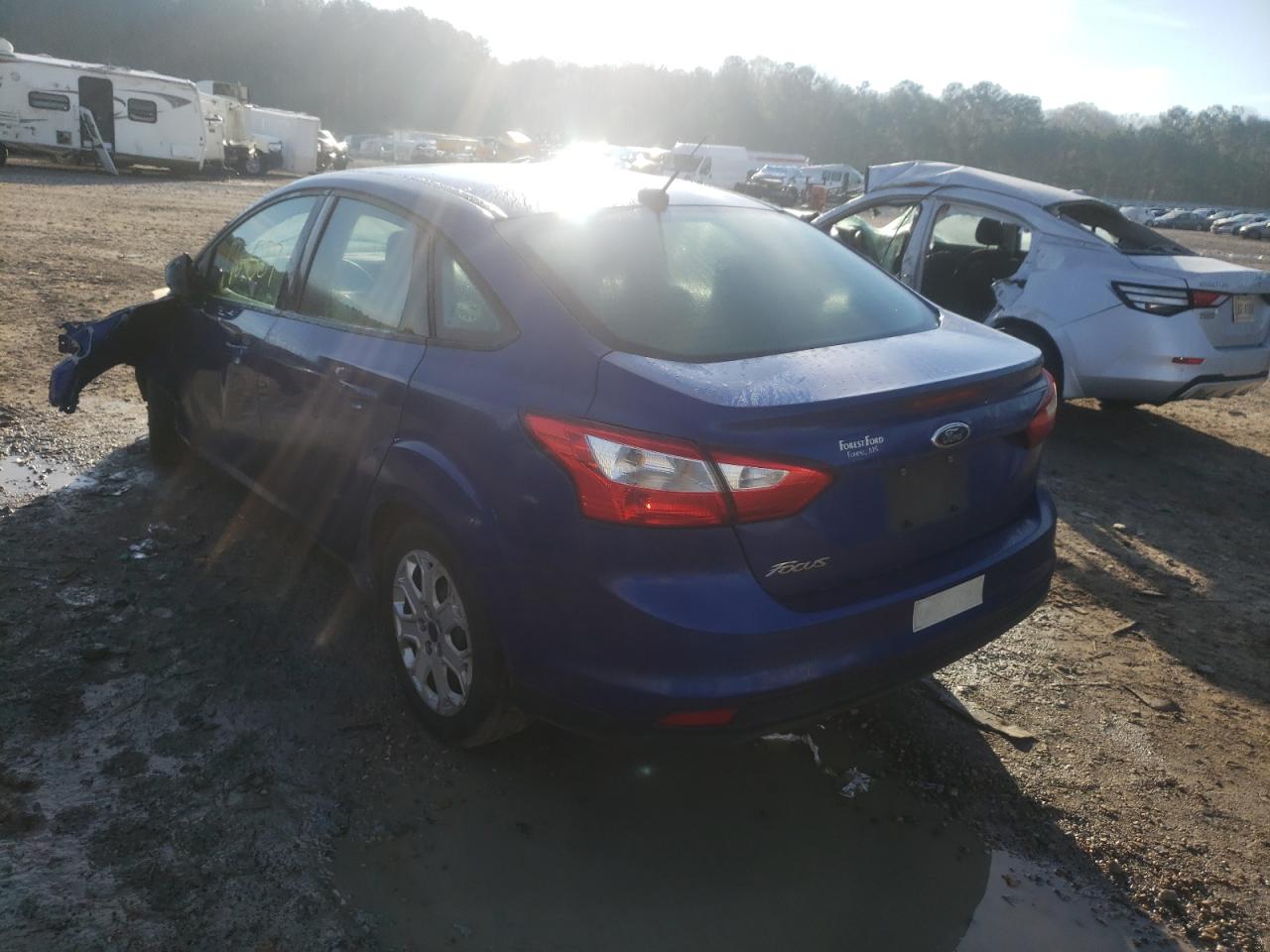 Photo 3 from auction – 2012 FORD FOCUS SE with VIN 1FAHP3F29CL327790