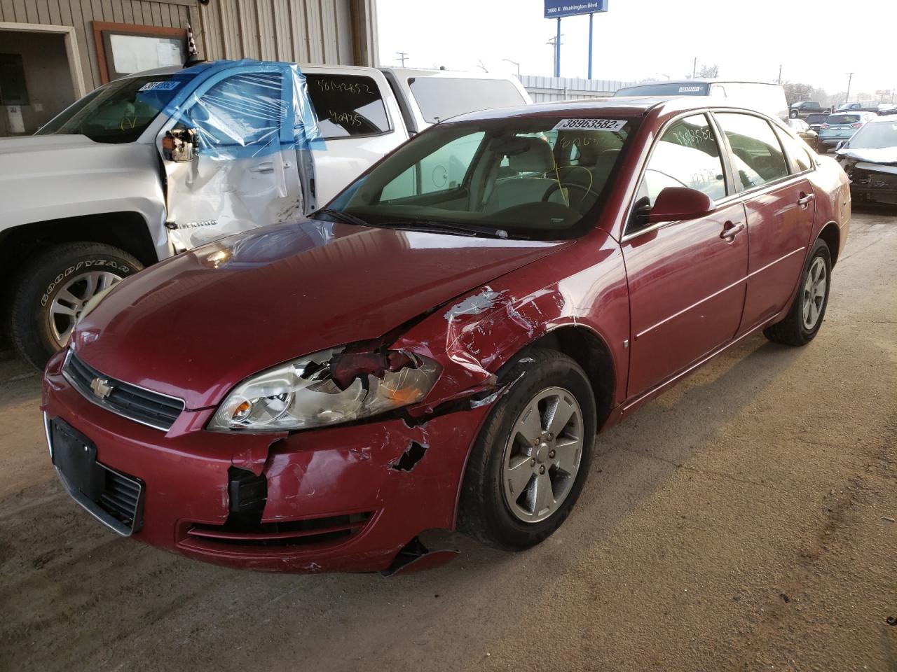 Photo 2 from auction – 2006 CHEVROLET IMPALA LT with VIN 2G1WT58K769128912