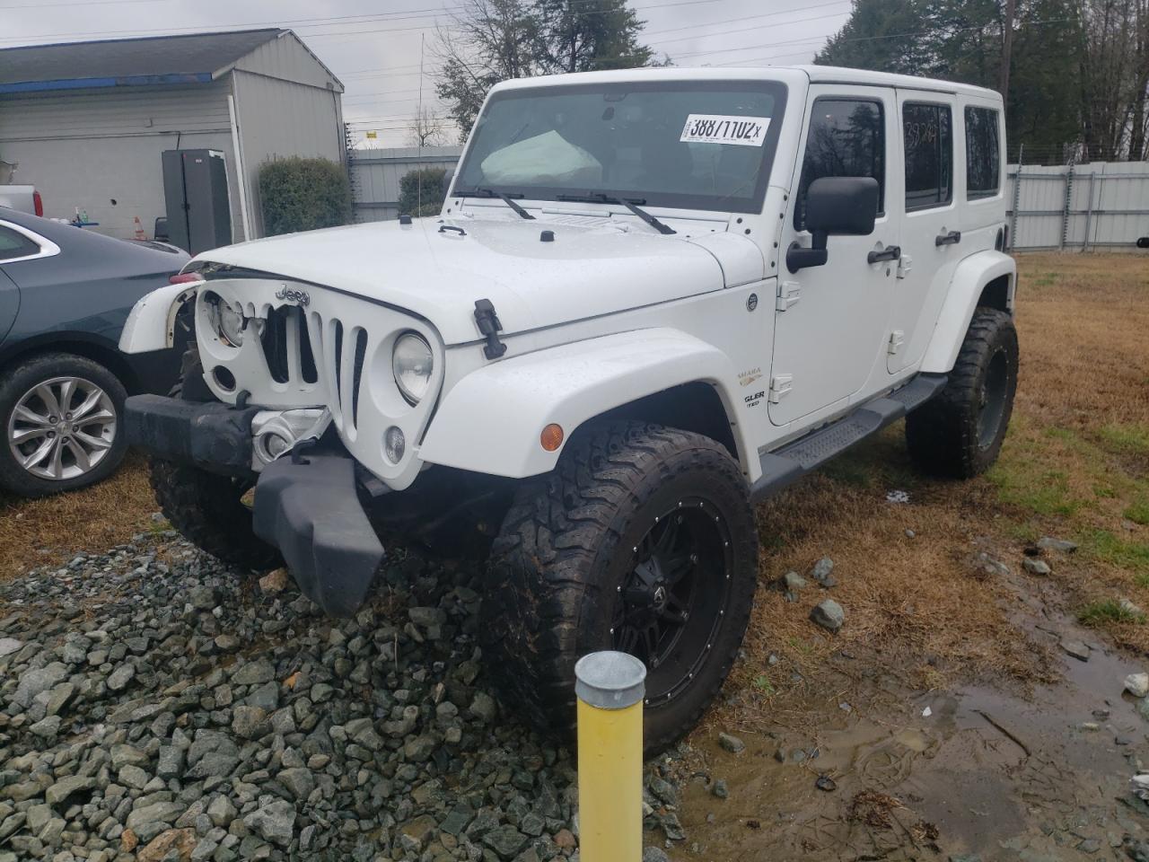 Photo 2 from auction – 2014 JEEP WRANGLER U with VIN 1C4BJWEG8EL259081