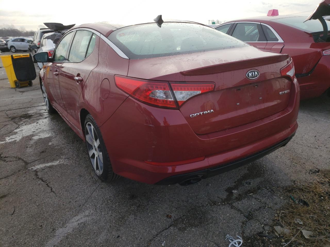 Photo 3 from auction – 2012 KIA OPTIMA SX with VIN 5XXGR4A6XCG027126