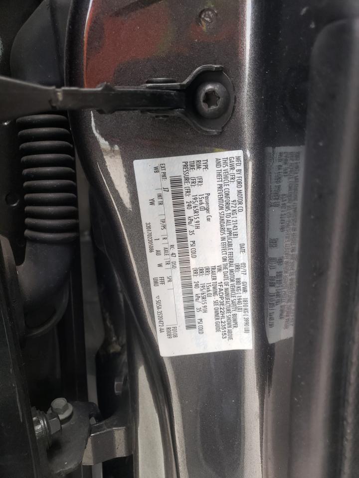 Photo 20 from auction – 2017 FORD FOCUS S with VIN 1FADP3E22HL235153
