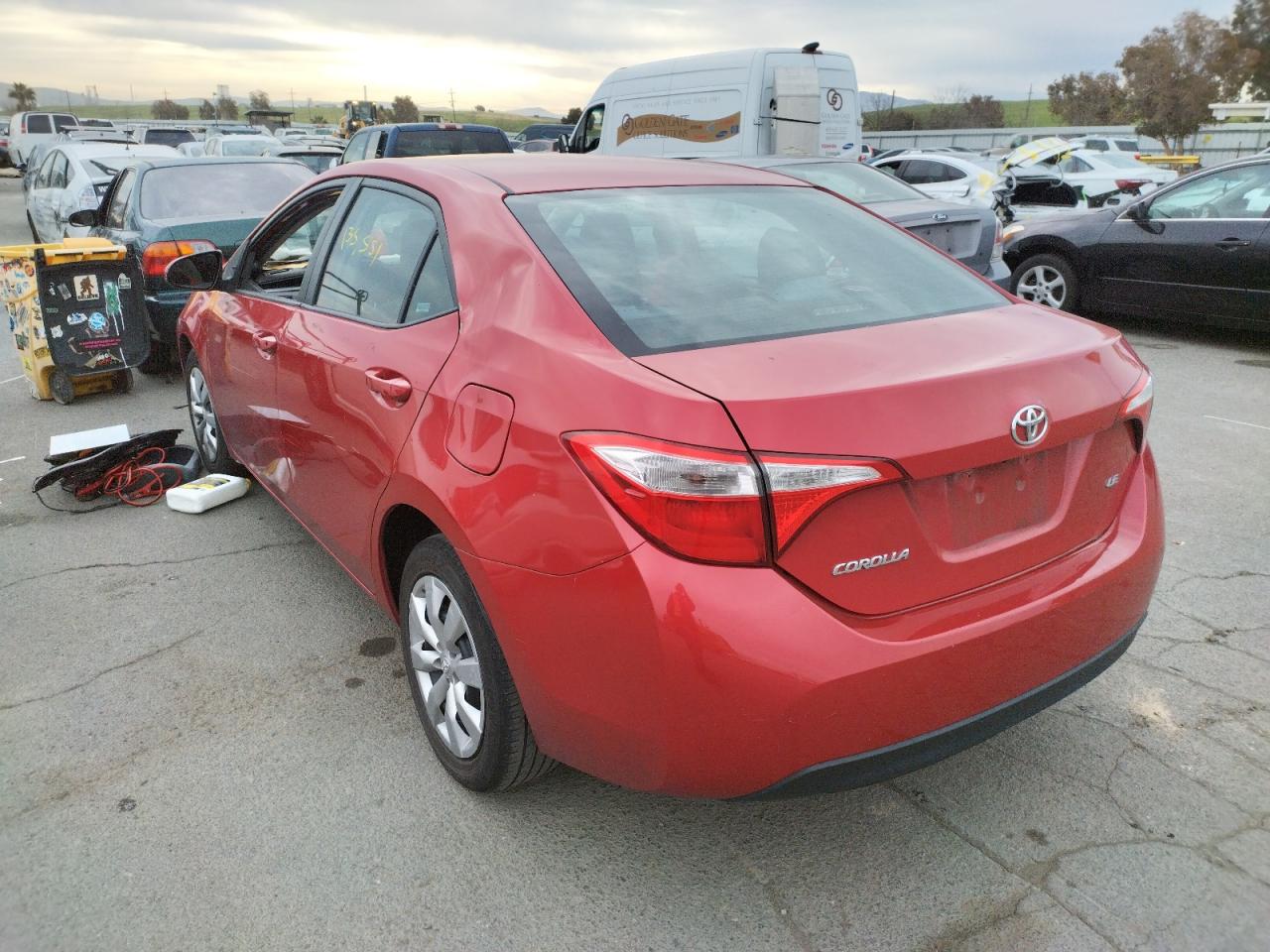 Photo 3 from auction – 2014 TOYOTA COROLLA L with VIN 2T1BURHE8EC155359