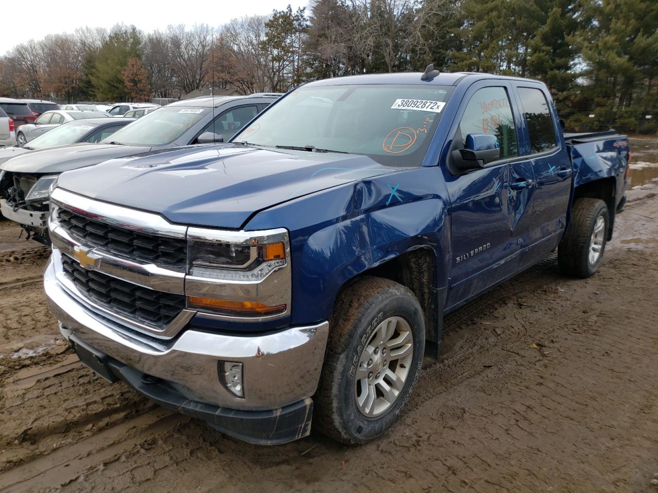 Photo 2 from auction – 2016 CHEVROLET SILVERADO with VIN 1GCVKREC3GZ114538