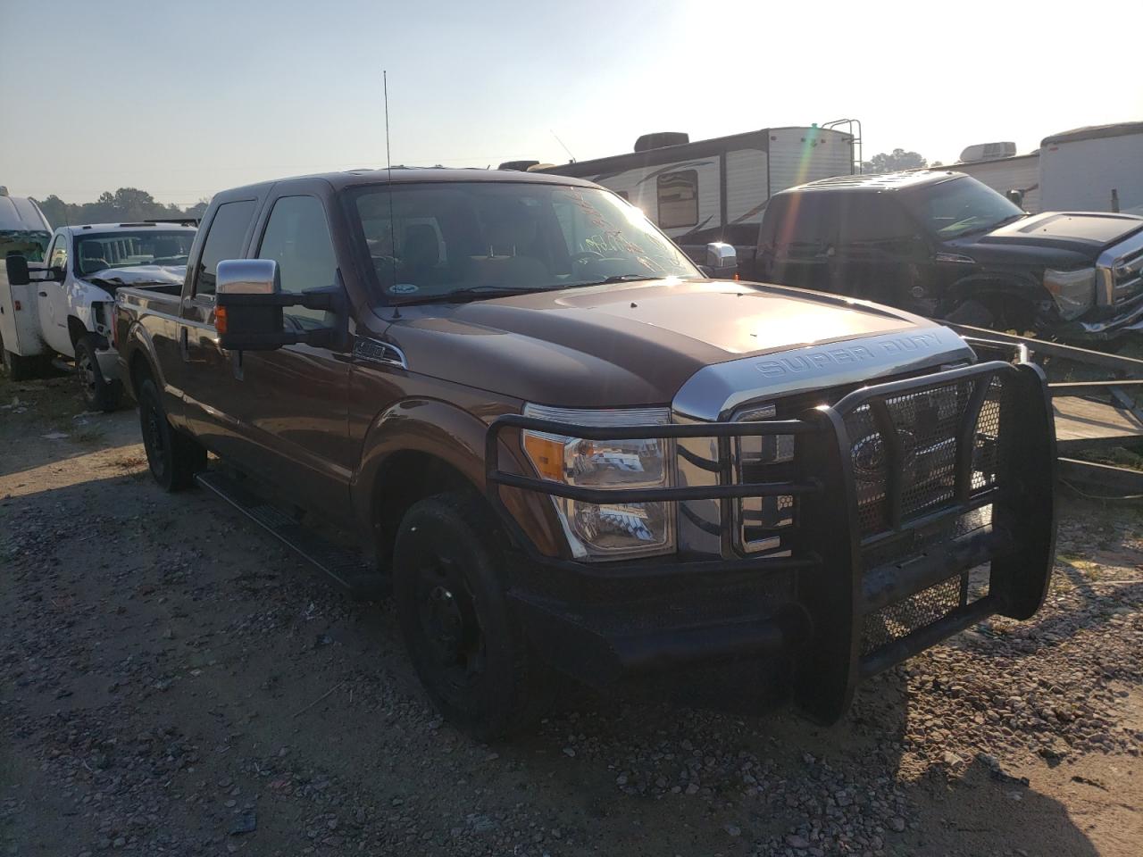 FORD F250 SUPER 2011 with VIN 1FT7W2A67BEC85085 - Photo from auction