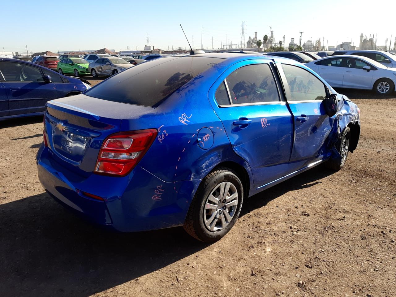 Photo 4 from auction – 2017 CHEVROLET SONIC LS with VIN 1G1JB5SH4H4127992