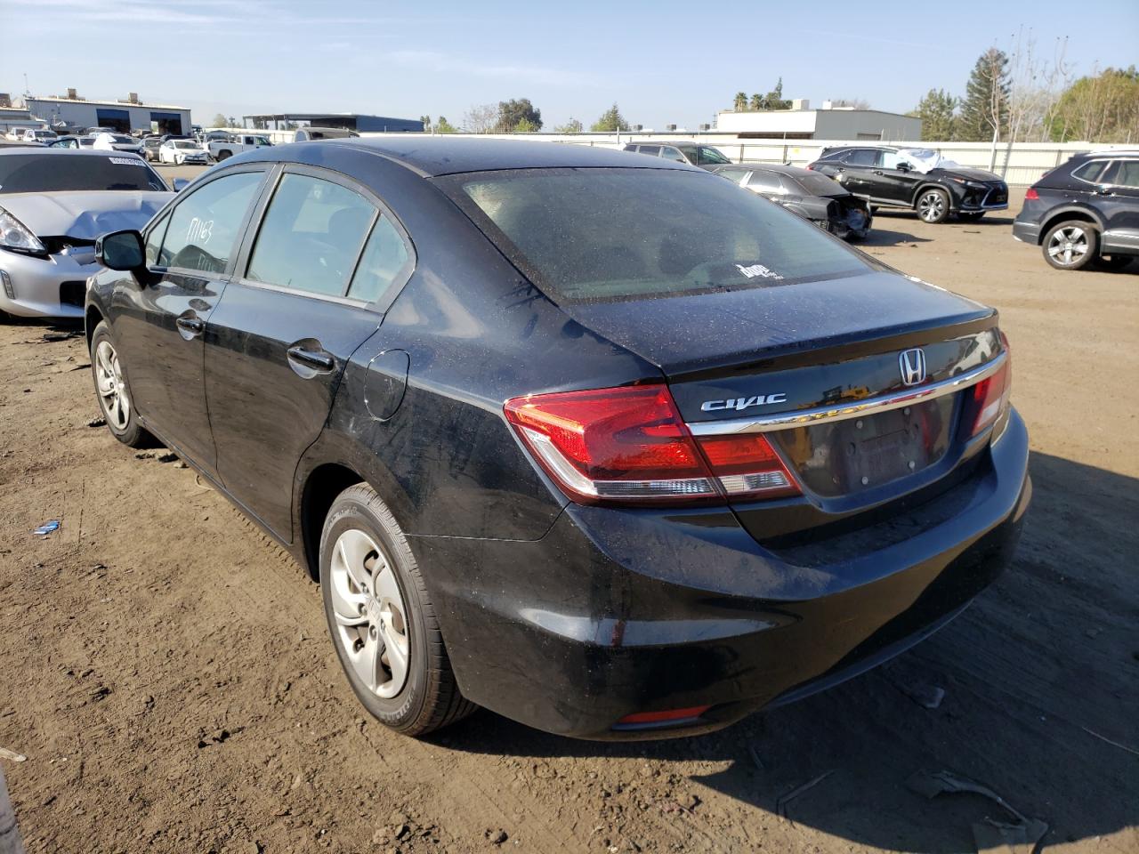 Photo 3 from auction – 2013 HONDA CIVIC LX with VIN 19XFB2F52DE259136