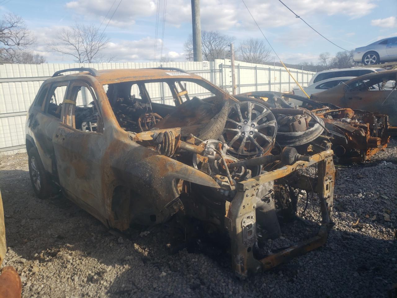 JEEP CHEROKEE L 2021 with VIN 1C4PJMCB0MD219314 - Photo from auction