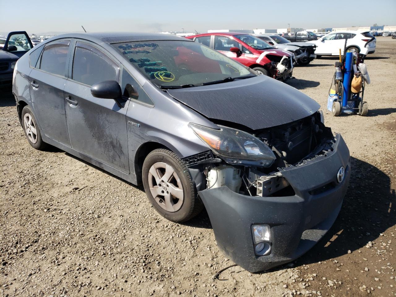 TOYOTA PRIUS 2010 with VIN JTDKN3DU1A0069936 - Photo from auction