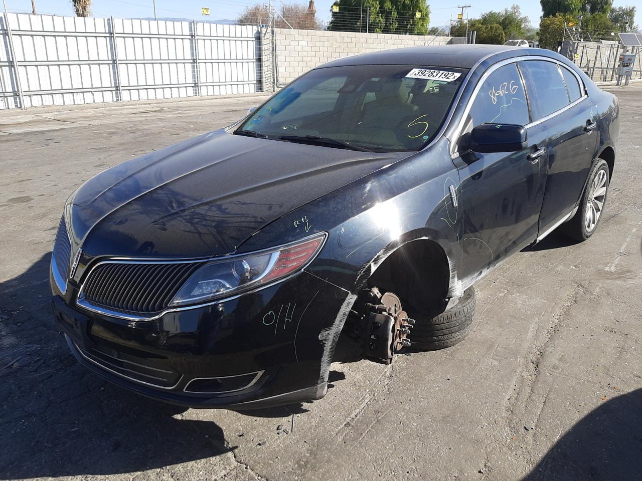 Photo 2 from auction – 2014 LINCOLN MKS with VIN 1LNHL9EK9EG607341