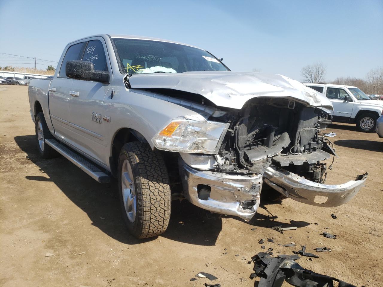 RAM 1500 SLT 2016 with VIN 1C6RR7LTXGS196286 - Photo from auction