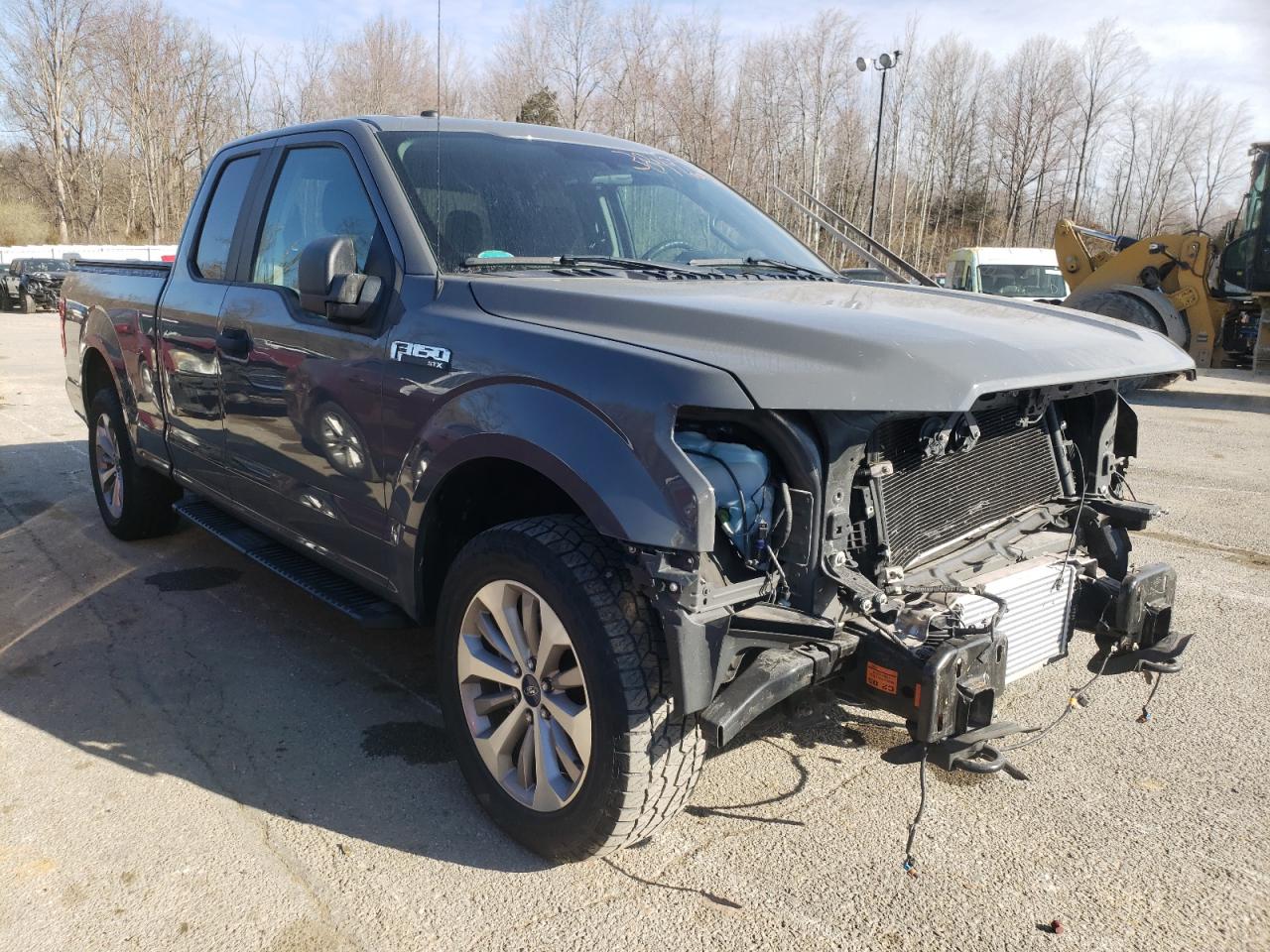 FORD F150 SUPER 2018 with VIN 1FTEX1EP3JFB54018 - Photo from auction