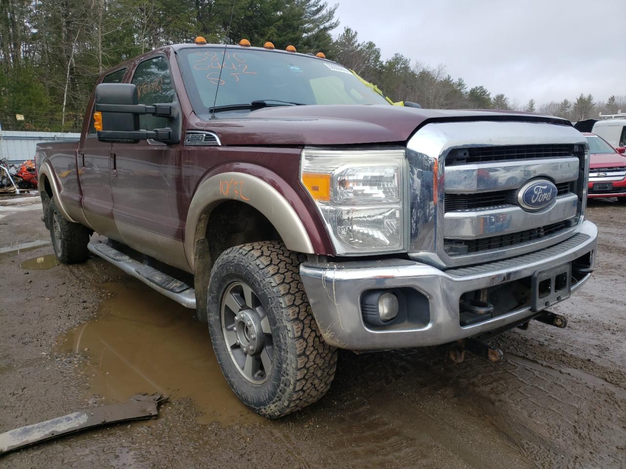 FORD F350 SUPER 2011 with VIN 1FT7W3B61BEA14267 - Photo from auction