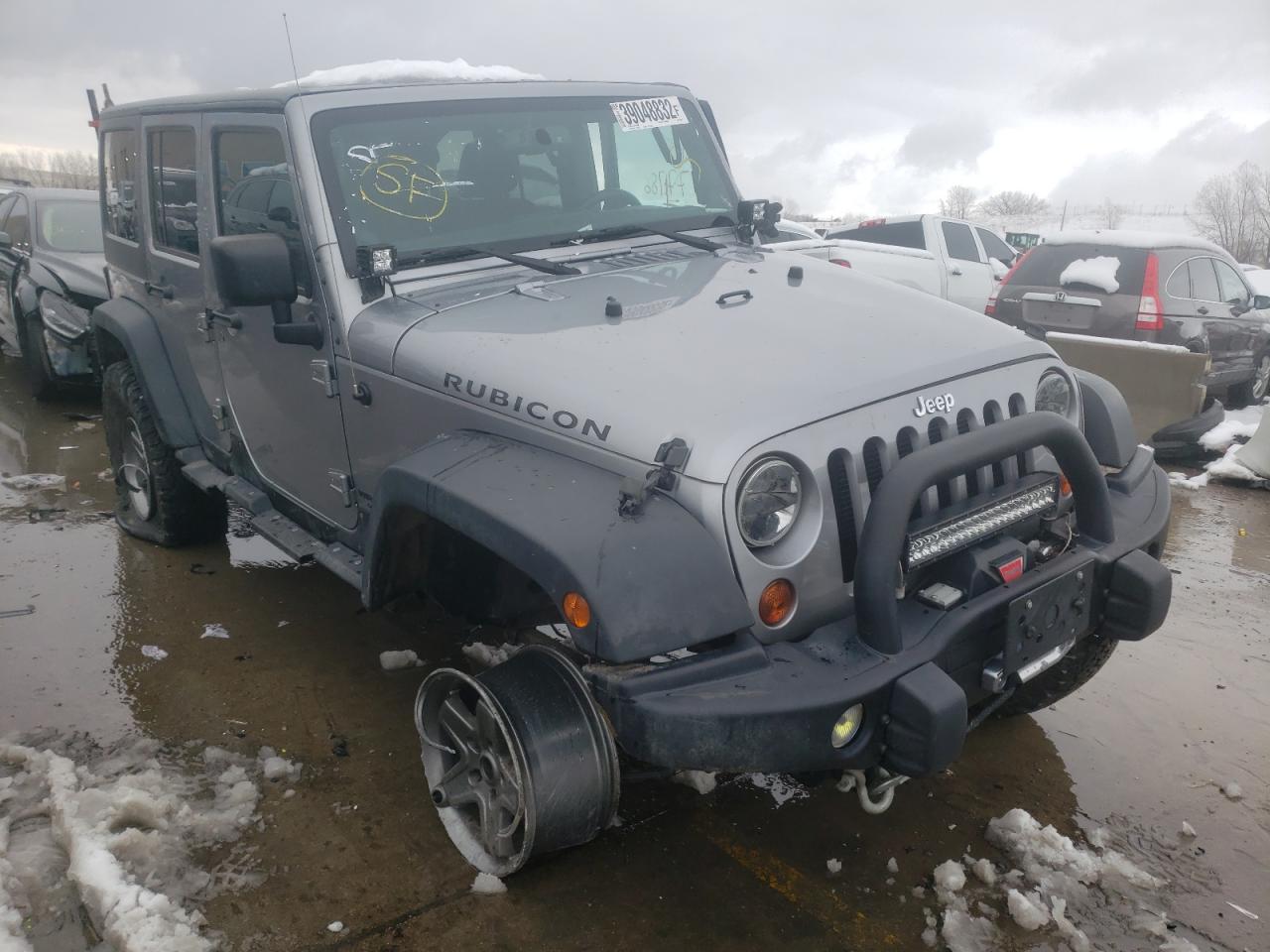 JEEP WRANGLER U 2013 with VIN 1C4HJWFG2DL559139 - Photo from auction