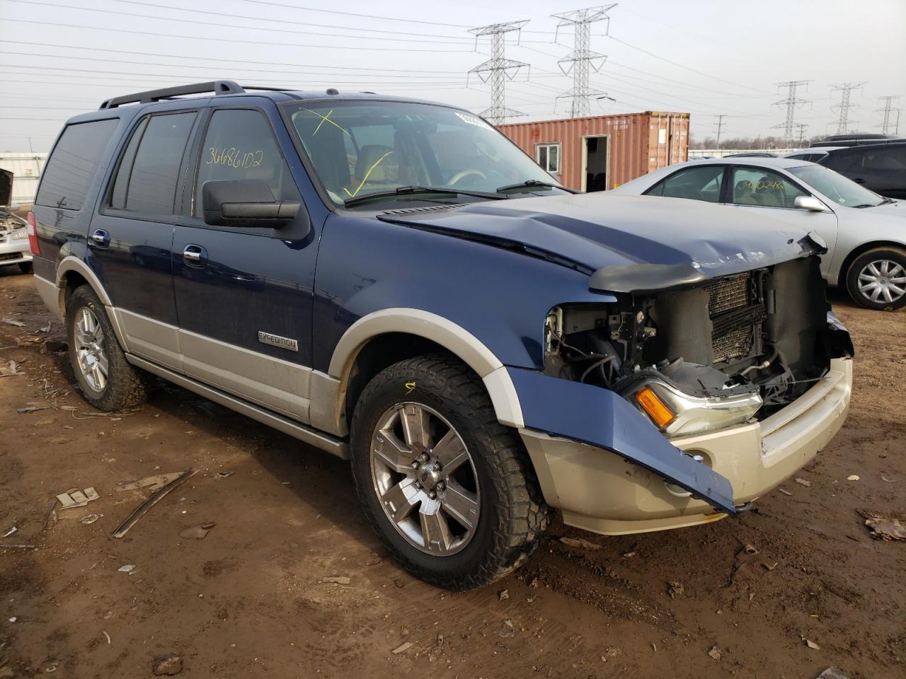 FORD EXPEDITION 2008 with VIN 1FMFU18508LA53811 - Photo from auction
