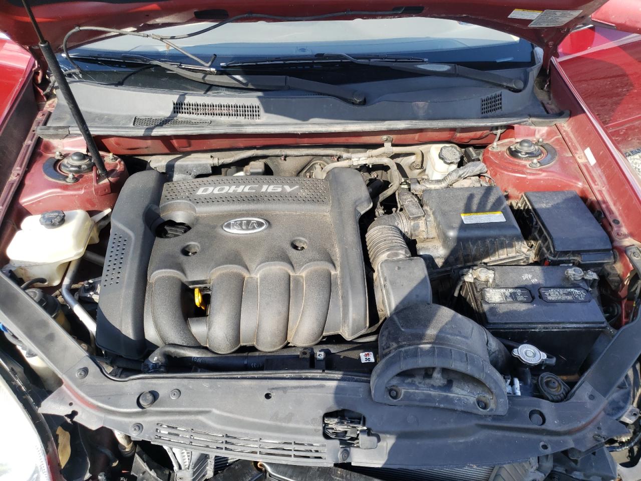 Photo 7 from auction – 2008 KIA OPTIMA LX with VIN KNAGE123685259228