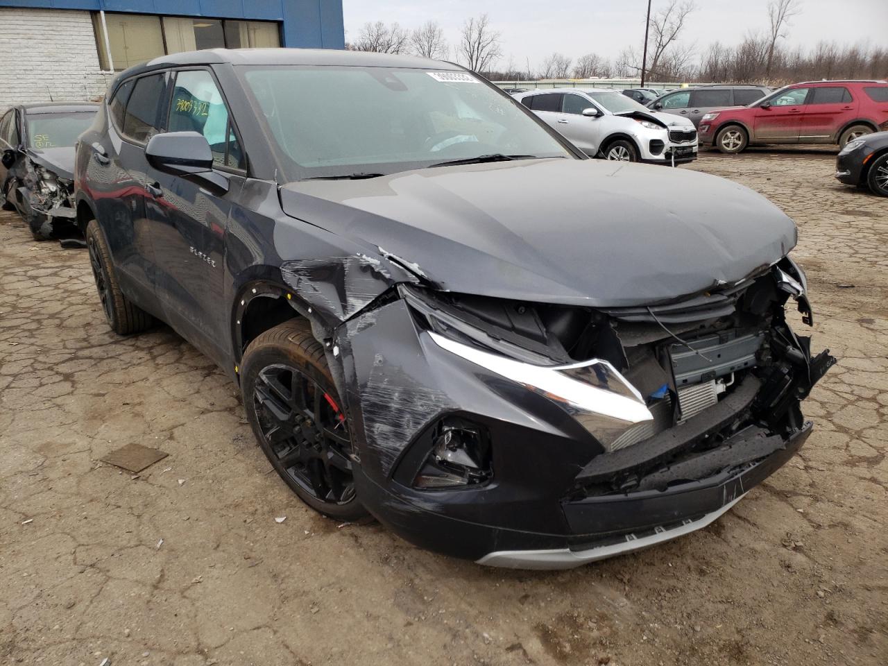 CHEVROLET BLAZER 2LT 2021 with VIN 3GNKBHRS8MS566208 - Photo from auction