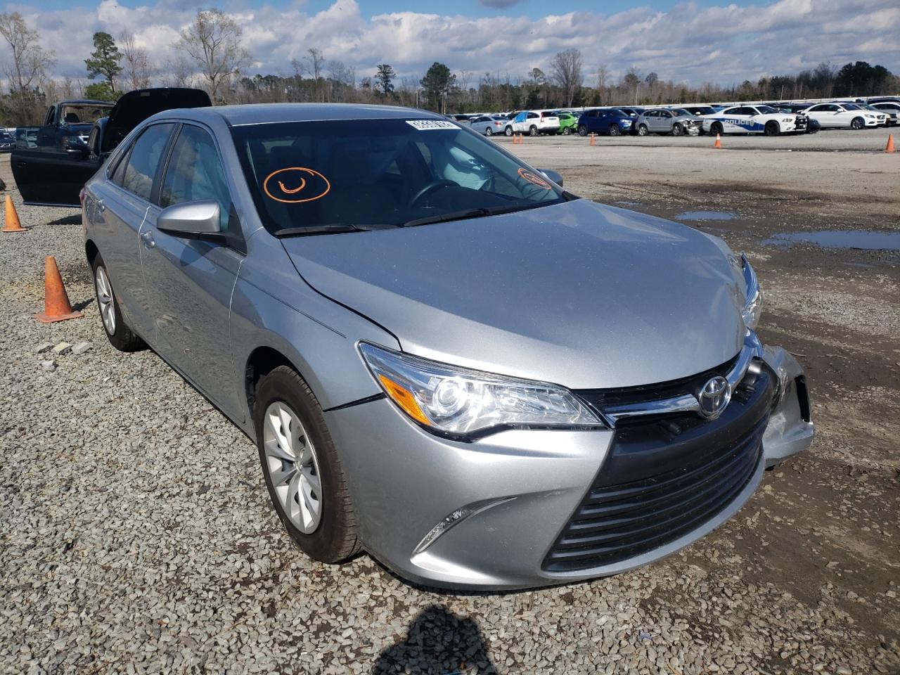 TOYOTA CAMRY LE 2015 with VIN 4T1BF1FK9FU969170 - Photo from auction