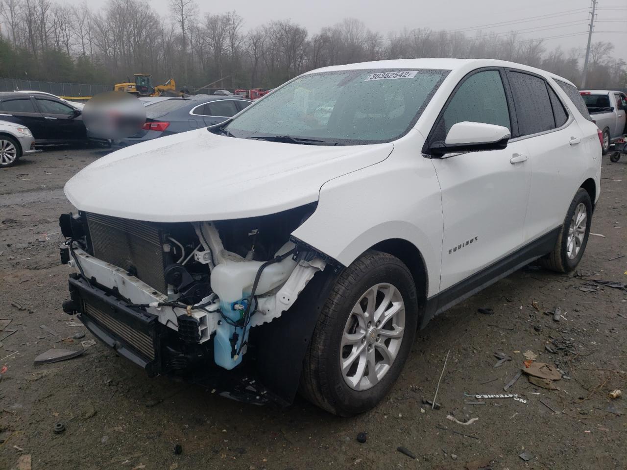 Photo 2 from auction – 2018 CHEVROLET EQUINOX LT with VIN 3GNAXJEV8JS559307