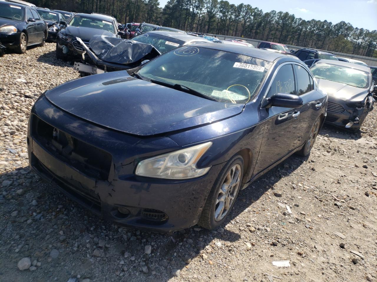 Photo 2 from auction – 2012 NISSAN MAXIMA S with VIN 1N4AA5AP8CC810513