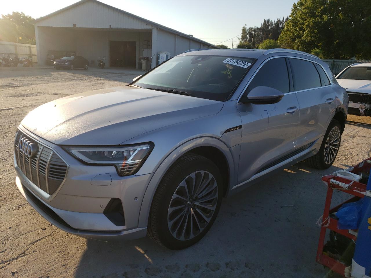 Photo 2 from auction – 2019 AUDI E-TRON PRE with VIN WA1VAAGE7KB023593